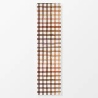 Tischläufer Cozy Rustik Klassiker Aquarell Gingham