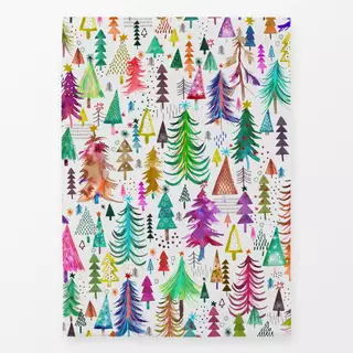 Geschirrtücher Colorful Christmas Trees