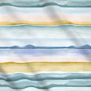Meterware Relaxing Summer Stripes Blue