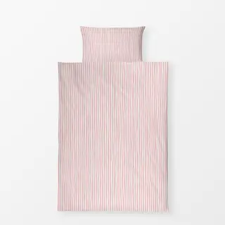 Bettwäsche Pin Streifen Abstrakt Pink