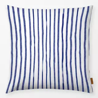 Kissen Bleu Marine Stripes