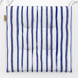 Sitzkissen Bleu Marine Stripes