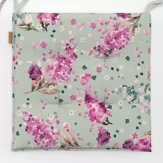 Sitzkissen Lilacs Magenta Green