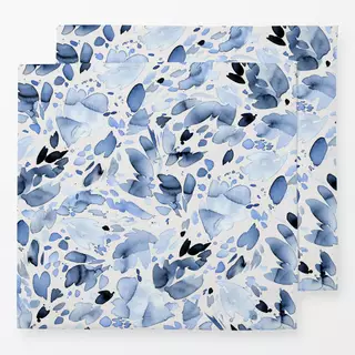 Servietten Abstract Mineral Sea Blue