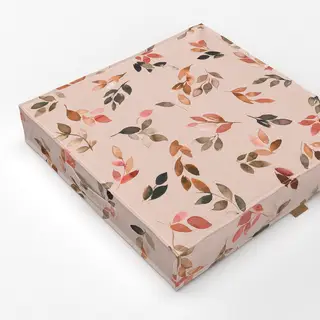 Bodenkissen Cozy Cottagecore Minimal Leaves