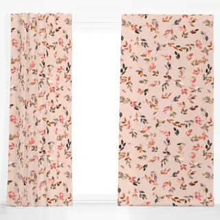 Dekovorhang Cozy Cottagecore Minimal Leaves