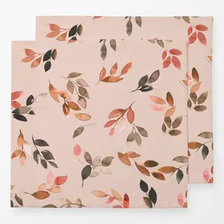 Servietten Cozy Cottagecore Minimal Leaves