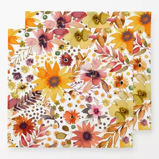 Servietten Mediterrane Sonnenblumen