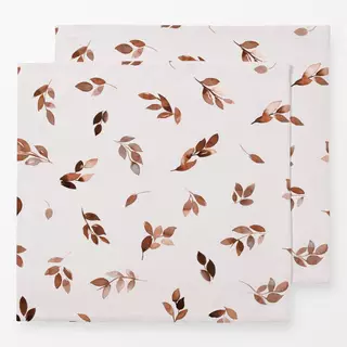 Servietten Autumn Leaves Terracotta