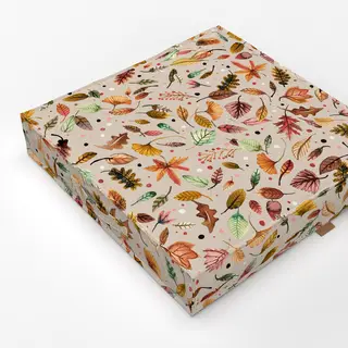 Bodenkissen Gemütliche Herbst Blätter