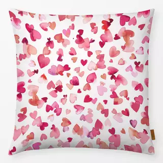Kissen Valentin Herzen Rosa