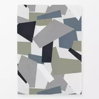 Geschirrtücher Geo Scandi Formen Blau