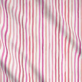 Meterware Candy Stripes Streifen Pink