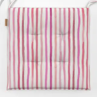 Sitzkissen Candy Stripes Streifen Pink