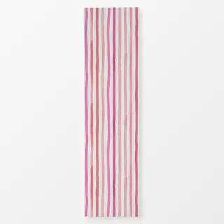 Tischläufer Candy Stripes Streifen Pink