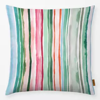 Kissen Watercolor Stripes Summer