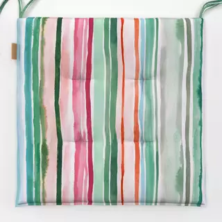 Sitzkissen Watercolor Stripes Summer