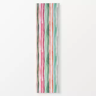 Tischläufer Watercolor Stripes Summer