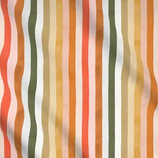 Meterware Strand Streifen Aquarell Gelb