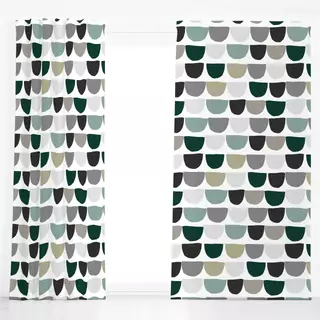 Dekovorhang Scandi Garland Triangles