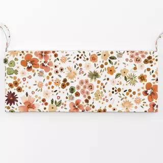 Bankauflage Ditsy Autumn Floral