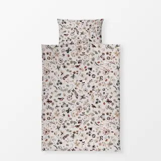 Bettwäsche Wild Pflanzen Cottagecore Beige