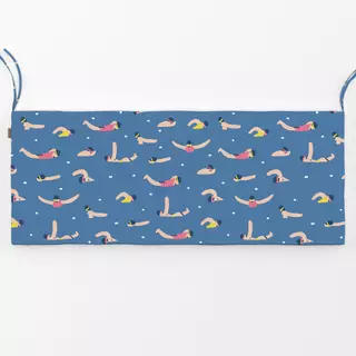 Bankauflage Swimmers in the Pool