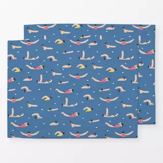 Tischset Swimmers in the Pool
