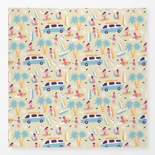 Tischdecke Surfers