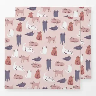 Servietten Keep Calm and Love Cats