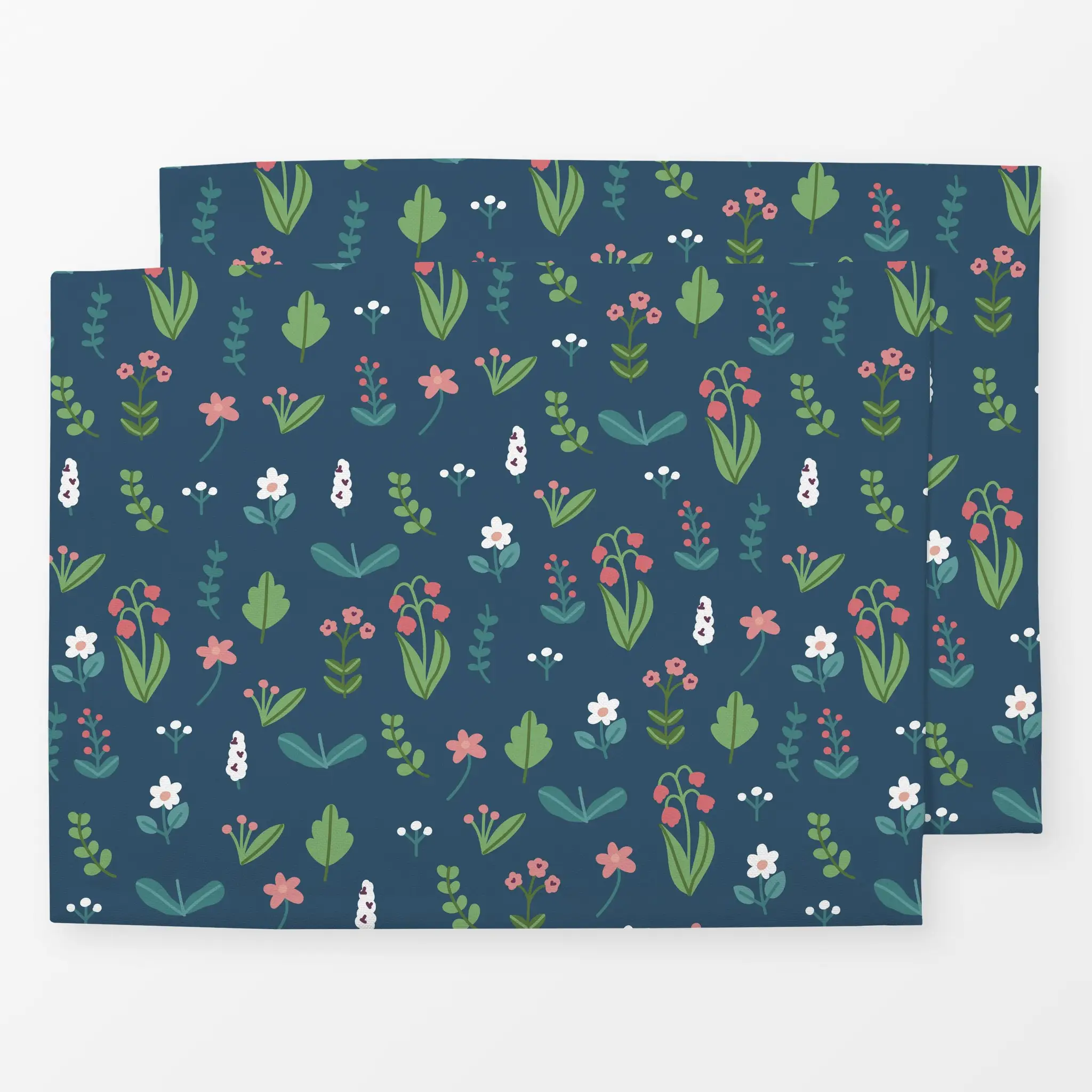 Tischset Beautiful Floral Pattern, Blumen, von Sara Maese