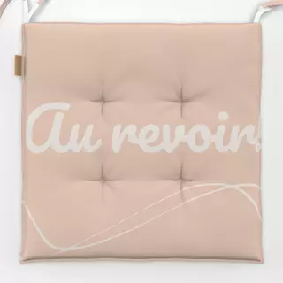 Sitzkissen Au revoir