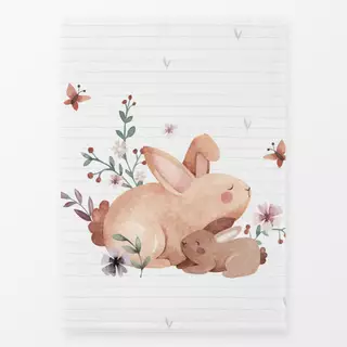 Geschirrtücher Hasen Aquarell 1
