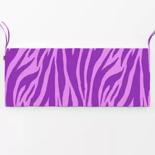 Bankauflage purple Zebra