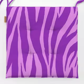 Sitzkissen purple Zebra
