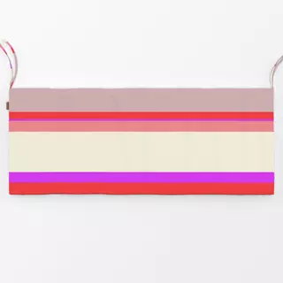 Bankauflage crazy stripes