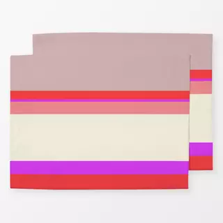 Tischset crazy stripes