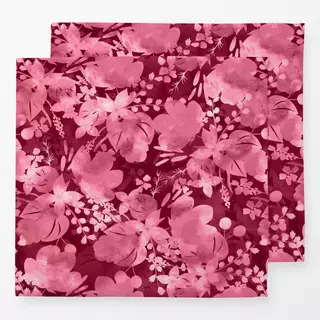 Servietten Viva Magenta Flowers
