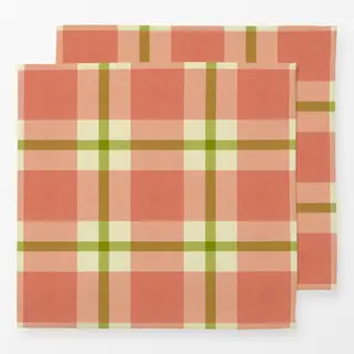Servietten Plaid Summer Colors