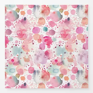 Tischdecke Pink Color Blots