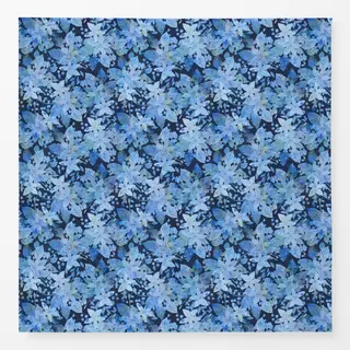 Tischdecke Blauer Sommergarten