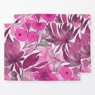 Tischset Pink Fantasy Summer Garden