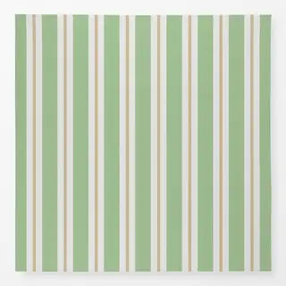 Tischdecke Stripes Green Beige
