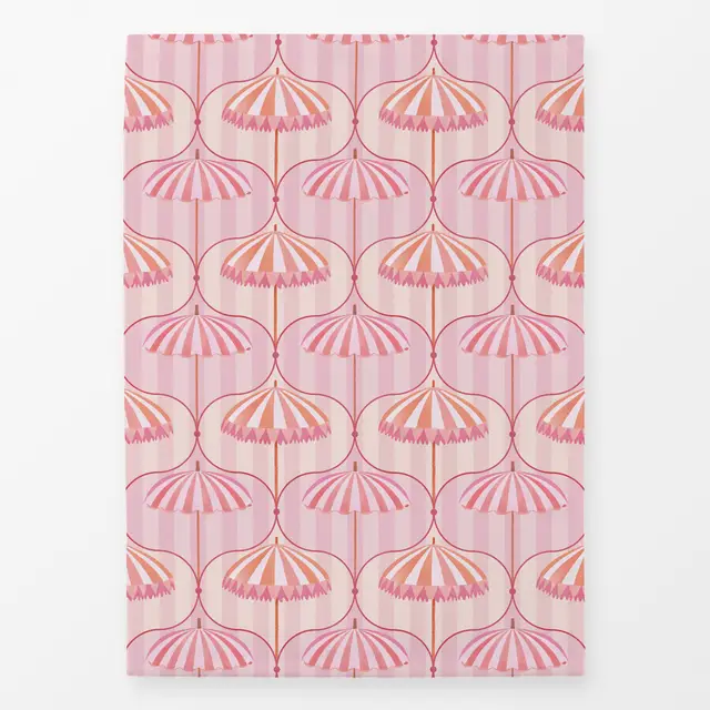 Geschirrtücher French Riviera Summer Pink von Andrea Haase