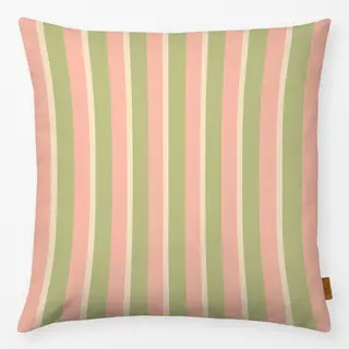 Kissen Summer Stripes Peach Green