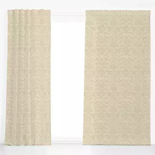 Dekovorhang Vintage Damask beige