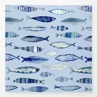 Tischdecke Under The Sea blue