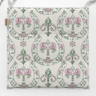 Sitzkissen Hufeisen Ornament Pink Grün