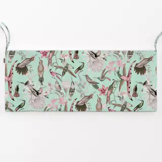 Bankauflage Kolibri Paradies mint