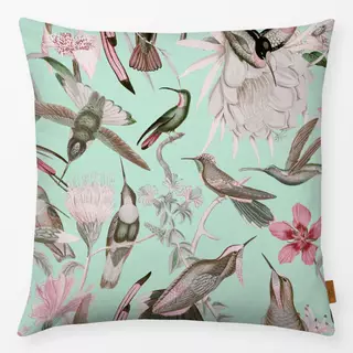 Kissen Kolibri Paradies mint